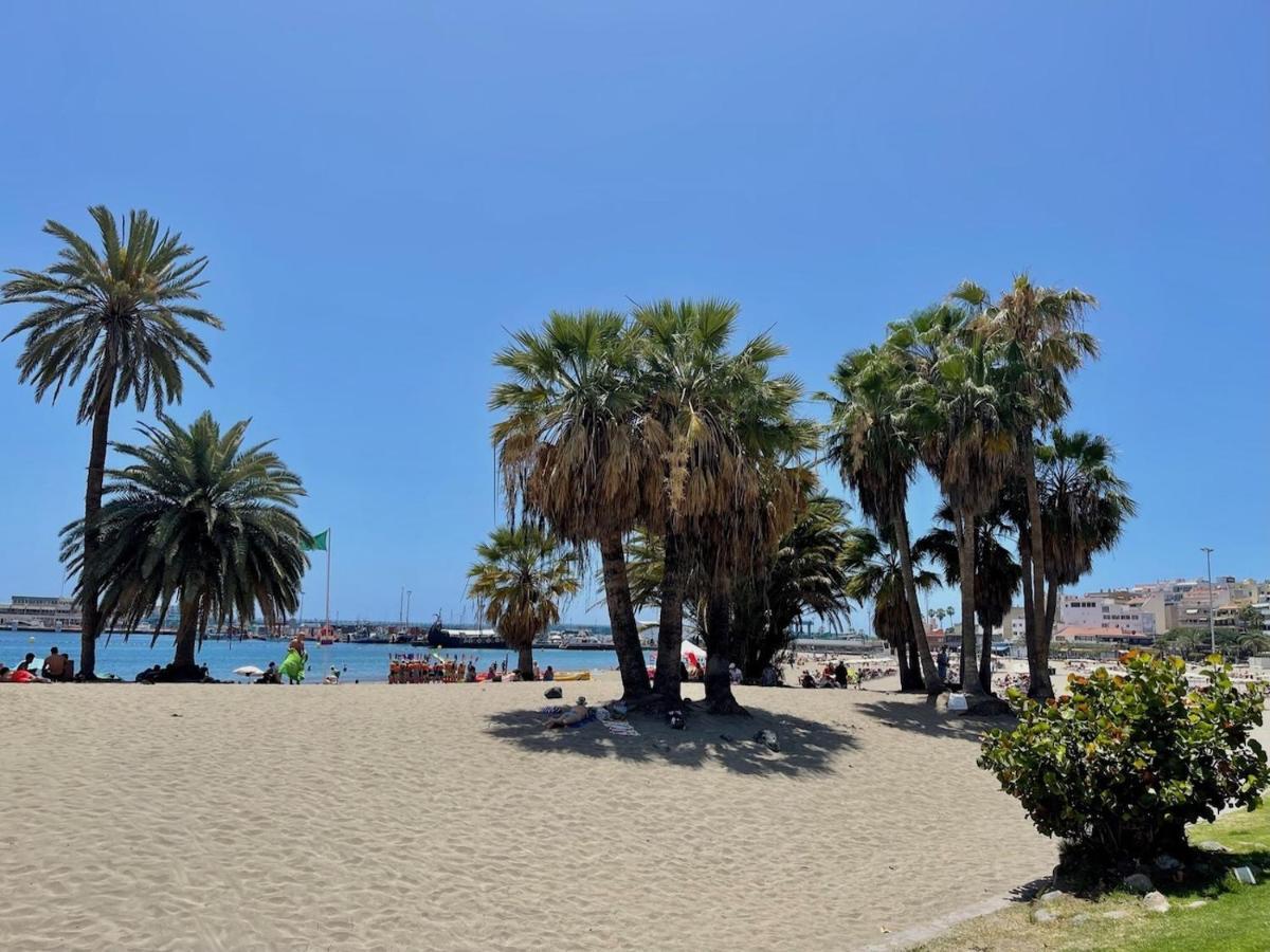 Beachfront Apartment With Ocean Views Los Cristianos  Kültér fotó